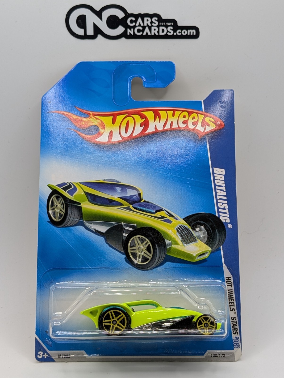2008 Hot Wheels Stars Brutalistic Yellow 100/172