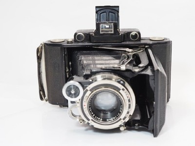 Zeiss Ikon 中判カメラTessar 105mm f/4.5 Near MINT] Zeiss Ikon Super Ikonta Tessar 105mm F/4.5 Film Camera