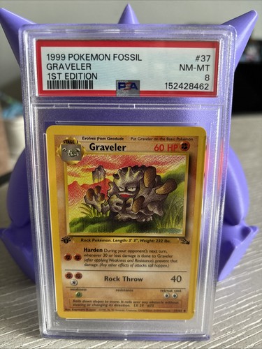 Graveler (1st Edition) graded PSA 8 for sale on eBay
