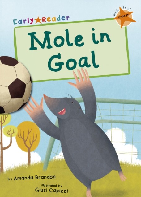 Mole in Goal: (Orange Early Reader) by Amanda Brandon 9781848864023 NEW - Image 4
