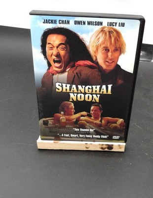 Shanghai Noon DVD Jackie Chan Owen Wilson Lucy Liu Comedy Action [VG]