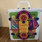 Vintage 1960s MOD Francie Casey Barbie Doll Case - 1967 Wardrobe - Mattel Trunk