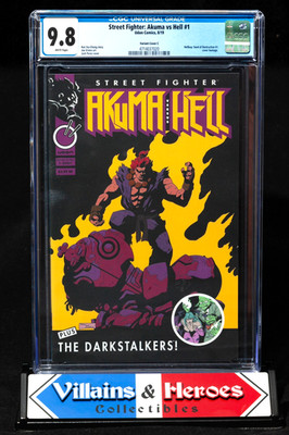 Street Fighter: Akuma vs Hell #1 ~ CGC 9.8 ~ Josh Perez cvr, var C ~ Udon (2019)