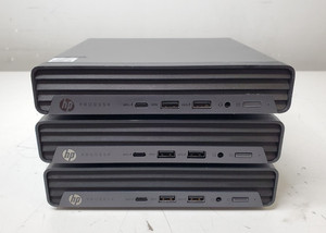 Lot of 3 HP ProDesk 600 G6 Intel Core i5-10500T 2.30GHz 16GB RAM *NO HDD