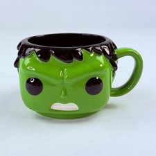 Funko Pop Marvel Incredible Hulk Taza Cerámica Esculpida Verde 2022 Marvel Comics