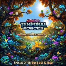 Pokémon Temporal Forces - Common/Uncommon Singles - Choose Your Card!