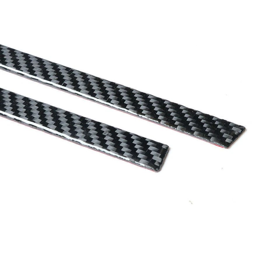 Tira decorativa de fibra de carbono para puerta trasera para Subaru Forester 2005-08 Foto 2 de 4