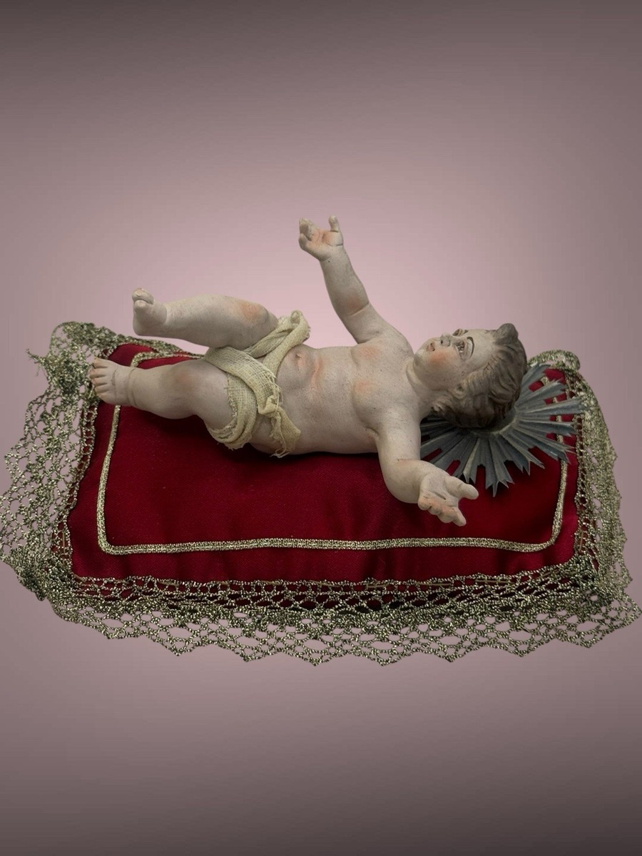 Gesù Bambino Bambinello in Resina cm. 29 by Paben