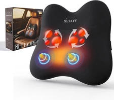 Shiatsu Back Massager with Heat, Massage Cordless Back MassageDeep Tissue.