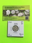 1949 Canadian 10c Dime .8 Silver George VI  AG  HIGHER GRADE.  TRENDING AT $7.5