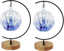 Ornament Display Stand Holder Iron Hanger for Chrismas Hanging Glass Globes C S