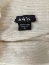 100  Ivory Cashmere Sweater Timeless Quiet Luxury Soft And Cozy