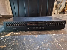 Audiosource Model EQ 100 Stereo Sound System 2 Channel Graphic Equalizer