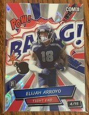 2025 Wild Card Comix Elijha Arroyo Lava #4/15 Seattle Seahawks RC