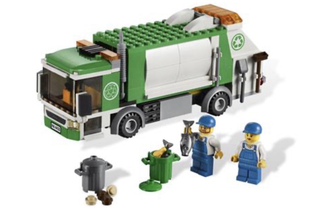 LEGO City: Garbage Truck (4432) 100% Complete Includes Both Figures And Manual