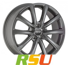 Oxxo Liberty gunmetal 8x18" ET39 LK5 112 ML 66.6 Alufelgen 18 Zoll