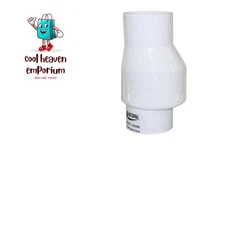 Versatile 3" White PVC Swing Check Valve - Secure Seal and Easy Install