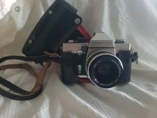 Vintage Praktica LTL 35mm Camera w/Zeiss Jena Pancolor f1.8/50 Made In GERMANY 