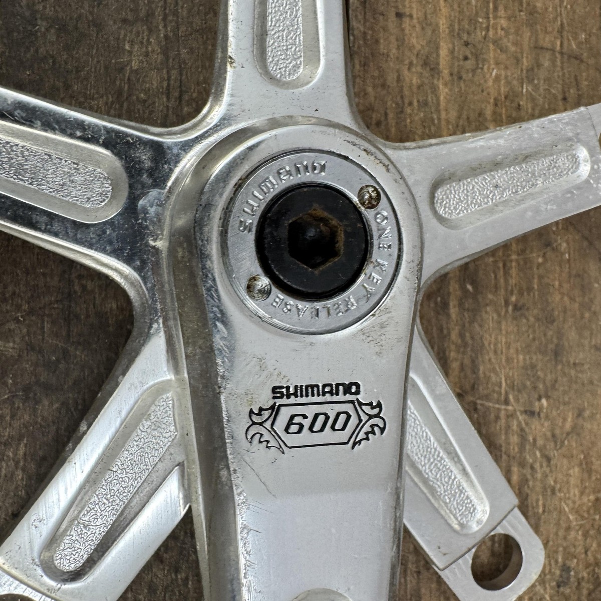 希少‼︎165mm!】Shimano 600 クランク PCD130 希少‼︎165mm!】Shimano