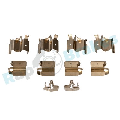 RAP BRAKES R-U0026 Accessory Kit, disc brake pad for MAZDA,MITSUBISHI,TOYOTA