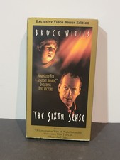 The Sixth Sense VHS 1999 Thriller Exclusive V...