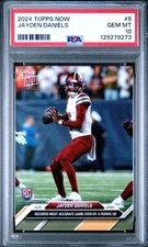 2024 Topps Now — Most Accurate Game — Jayden Daniels — ROOKIE  — 💎 MINT PSA 10