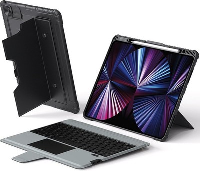 NILLKIN iPAD AIR 13'' CASE KEYBOARD M3 2025/M2 2024 & iPAD PRO 12.9'' 6th/5th/4th