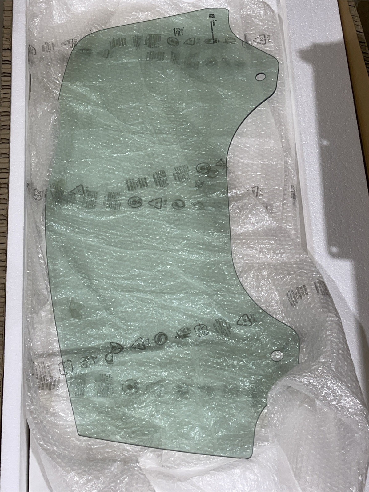 OEM Lamborghini Huracan Spyder Front Right Door Window Glass, 4TZ845202, Green