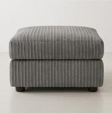 Handmade Jumbo Cord Footstool Ottoman Pouffe Seat Footrest Made-2-Measure Option
