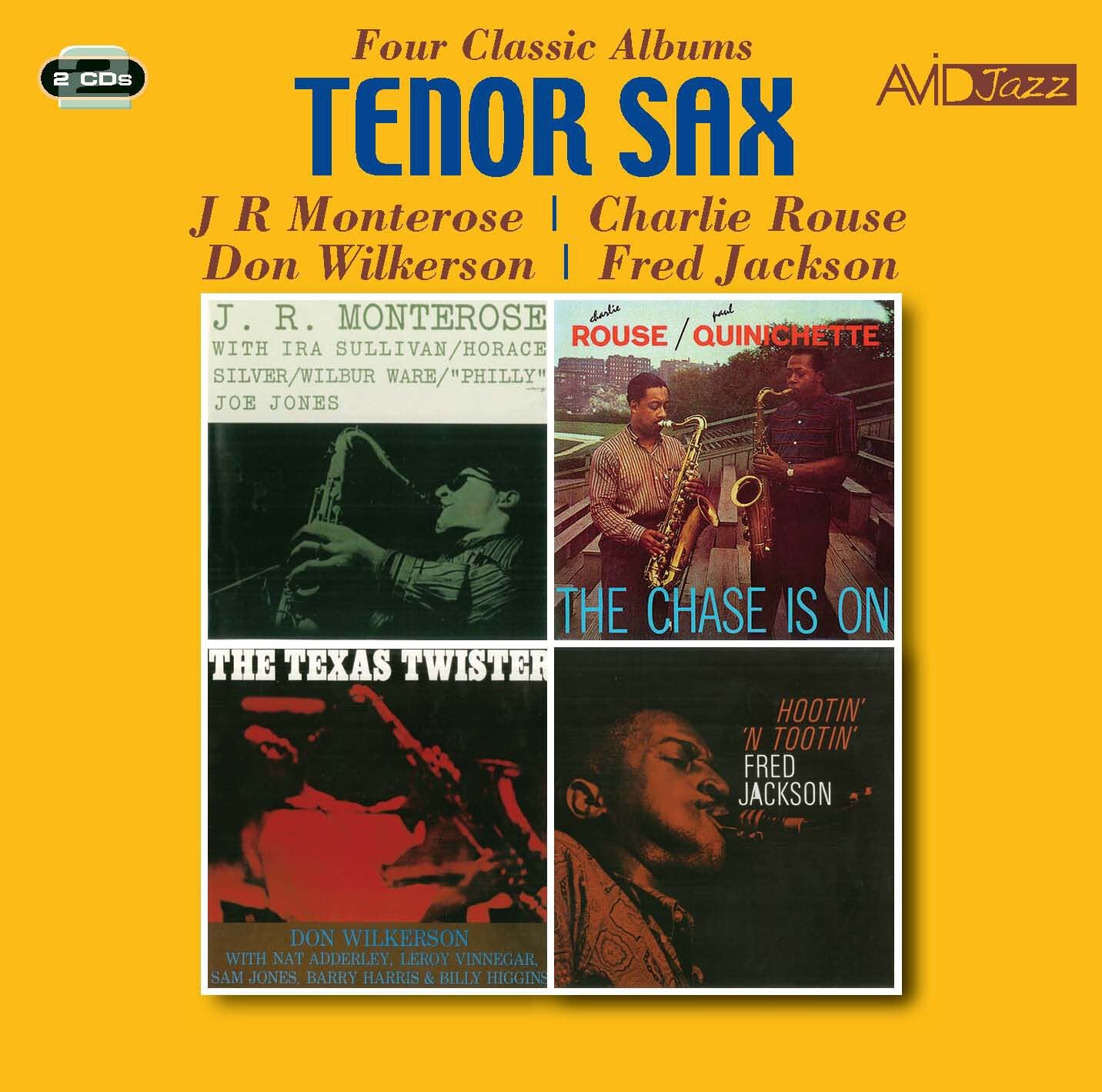 Tenor Sax: Four Classic Albums (Avid Jazz) 2CD Album
