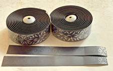 Supacaz Super Sticky Kush Handlebar Bar Tape Bike Wrap Bar End Plugs Platinum CX
