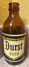 Vintage 1950's DURST BEER 11 OZ Stubby Bottle Atlantic Brewing Co.  Spokane WA.