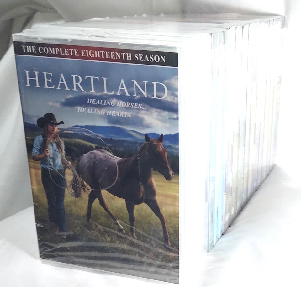 Heartland The Complete Series Seasons 1- 18  DVD Set  New Sealed Set Foto 2 de 4