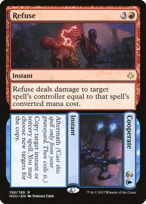 Refuse // Cooperate [Hour of Devastation] Near Mint