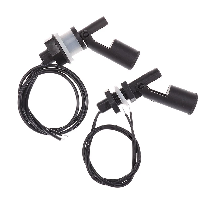 Interruptor de nivel de agua 1 pieza 12-110 V sensor de nivel de líquido interruptor de flotador de bola de plástico PP