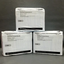HUGE LOT Cardinal Health Quilted Adult Briefs Moderate 3 Packs Of 18