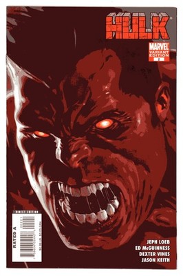 Hulk #2 - 1:20 Marko Djurdjević Variant 1st Full Red Hulk     NM
