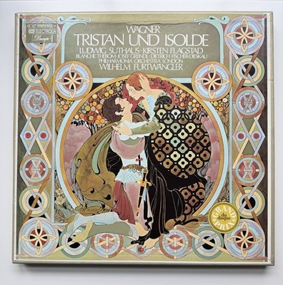 Wagner Tristan und Isolde by Wilhelm Furtwangler Electrola 5 LP Box NM