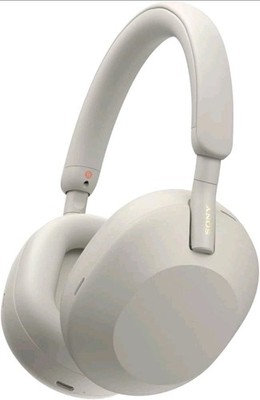 Sony WH-1000XM5 Wireless Ear-Cup Kopfhörer - WEISS BRANDNEU ORIGINAL UNGEÖFFNET