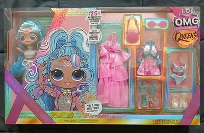 LOL Surprise OMG Queens Splash Beauty Fashion Doll 125+ Mix