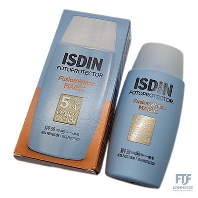 ISDIN Fusion Water Magic LSF 50 | Sonnencreme für das Gesicht zur täglichen Anwe