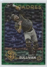 2024 Topps Update Green Crackle Foilboard 207/499 Brett Sullivan #US34 0p83