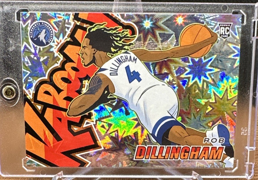 2024-25 Rob Dillingham Kaboom Panini Revolution Timberwolves Rookie Card #28