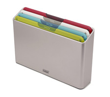 Folio Icon 4-piece Cutting Board Set with Cas...