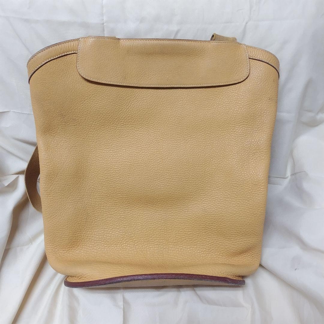 Hermes Sherpa GM Beige Tote Backpack Ladies Accessary Authentic