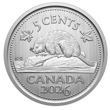 2026 Canada Nickel 5c Specimen Coin - Direct from Specimen Set - C7