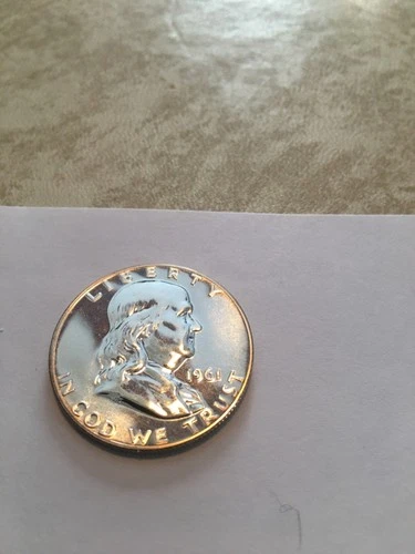 1961 Franklin half dollar proof