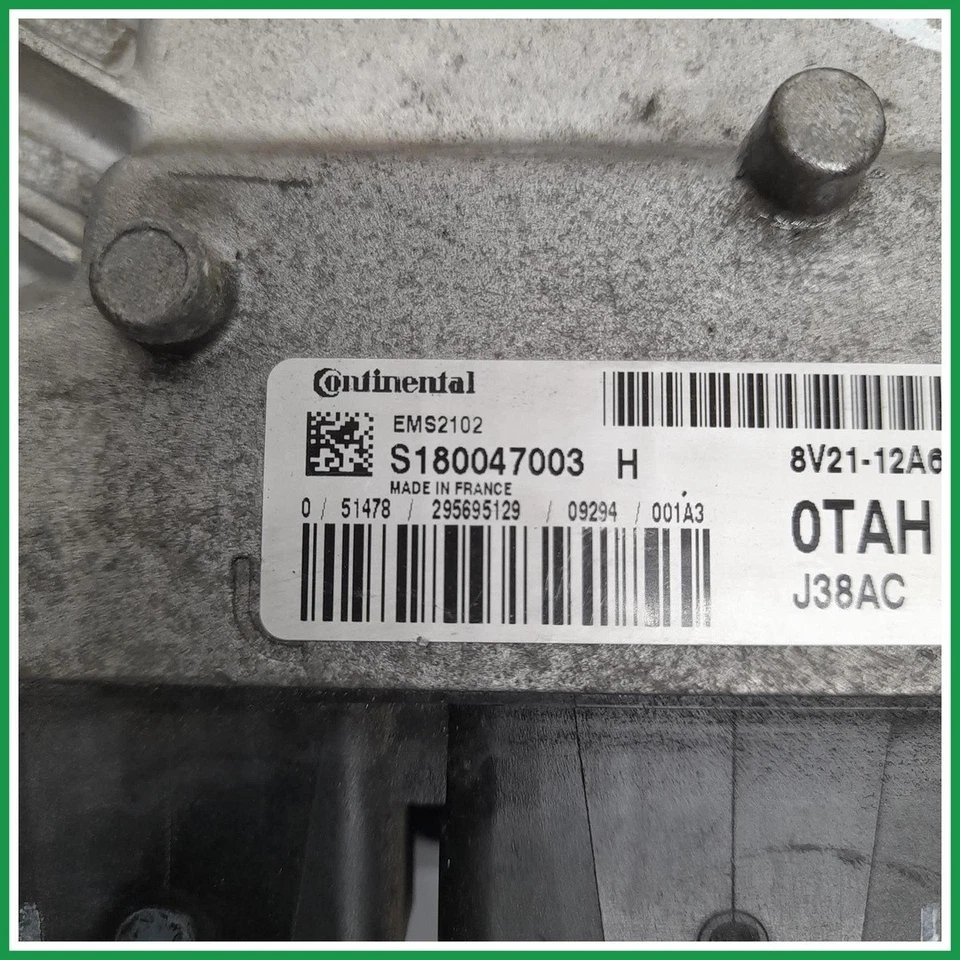 Centralina Iniezione Continental S180047003H Ford Fiesta VI 8V21-12A650-TH 2008  - Immagine 4 di 4