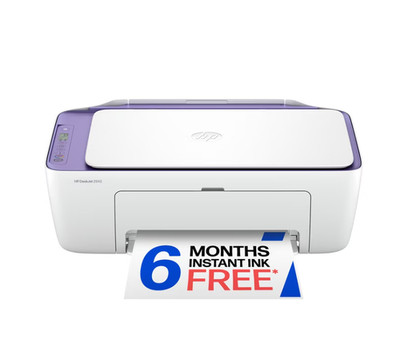 HP DeskJet 2942 Wireless All-in-One Color Inkjet Printer, 6 Months Free Instant