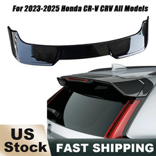 For 2023-2025 Honda Cr-v Crv M Style Gloss Black Top Roof Lid Spoiler Extension